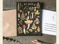 Открытка Дворникова А. "Воробушек"