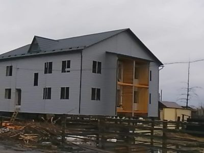 В верхневилюйском селе Быракан завершают строительство дома по программе переселения