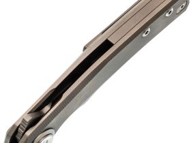 Складной нож Dr.Tech D4281G, сталь M390, рукоять TC4, серый