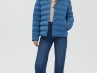 Стеганая куртка приталенного силуэта