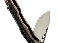 Складной нож Nimo Knives Divinity Tree, сталь M390, рукоять титан/карбон