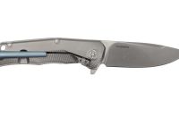Нож складной LionSteel T.R.E. Blue Titanium, TRE BL, сталь M390, рукоять титан