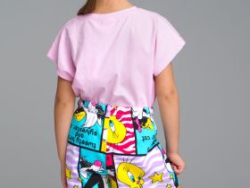 Шорты трикотажные для девочек, 2 шт в комплекте