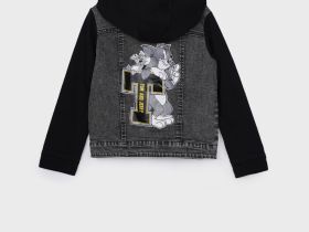 Куртка текстильная джинсовая для мальчиков