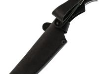 Нож цельнометаллический Узбек, сталь D2, рукоять граб