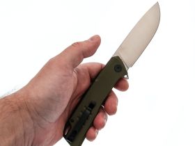 Складной нож Petrified Fish Loco, сталь D2, рукоять G10