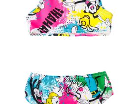 Купальный костюм трикотажный для девочек