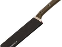 Кухонный нож Microtech 6 Utility Knife, сталь M390MK, рукоять G10, оливковый