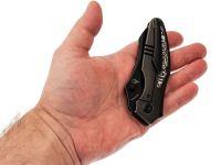 Складной нож Kansept Baba Yaga, сталь CPM 20CV, рукоять титан/карбон