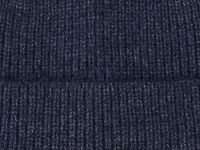 Шапка с отворотом, Синий