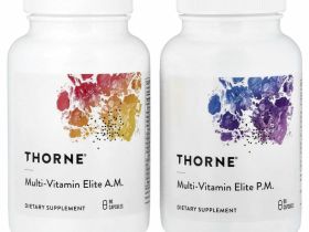 Thorne Research, Multi-Vitamin Elite, мультивитамины для приема утром и вечером, 2 флакона, по 90 капсул