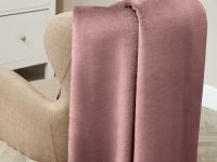 Плед Supersoft, дымчато-розовый