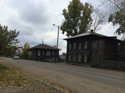 Комплекс деревянных домов