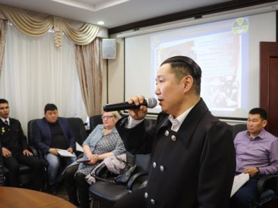 В Якутске встретились с ликвидаторами аварии на Чернобыльской АЭС