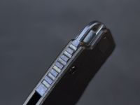 Складной нож TuoTown Themis DLC, сталь T14N, рукоять Black Crystal Ti