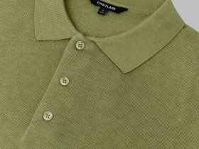 Джемпер-поло с шерстью