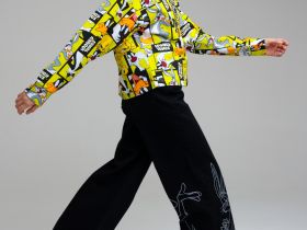 Брюки текстильные джинсовые для девочек