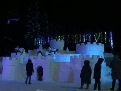 Замок для рыцарей и принцесс создали алданские мастера