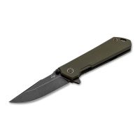 Полуавтоматический складной нож Boker Kihon Assisted, сталь D2, рукоять OD Green G10
