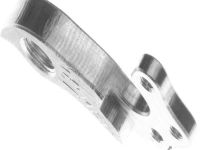 Держатель заднего переключателя &quot;петух&quot; Meta №135 фрезерованный (серебристый)