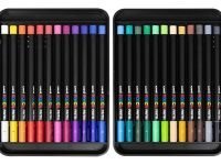 Набор восковой пастели UNI "POSCA" 24 цв