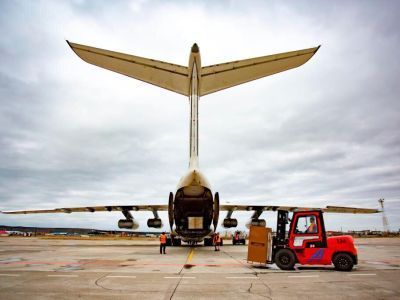 Ил-76 доставил в Якутск для «Якутскэнерго» оборудование весом более 26 тонн