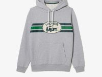 Мужское худи Lacoste свободного кроя из хлопка