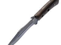 Нож Армейский, сталь У8 с антибликовым покрытием, рукоять венге