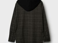 Рубашка текстильная с капюшоном из трикотажа для мальчиков