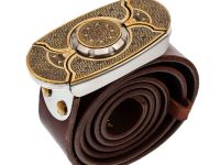 Ремень-нож Квадро Keeperbelt, латунь