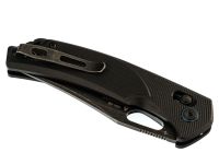 Складной нож SRM Retreiver 9201, сталь D2 Blackwash, рукоять Black G10