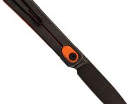 Складной нож SRM 135L-GJ, сталь 14C28N, рукоять G10, оранжевый/черный