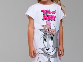 Сорочка ночная трикотажная для девочек