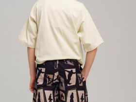 Шорты текстильные плавательные для мальчиков, длинные