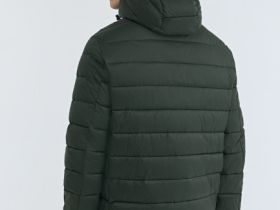 Утеплённая лёгкая куртка, Зеленый