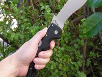 Нож складной Cold Steel Rajah II, сталь Aus-10A, рукоять Griv-Ex, черный
