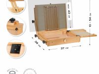 Этюдный ящик Pinax FE-L4 с креплением на фотоштатив, бук