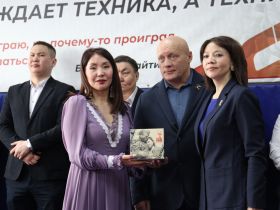 В Мархинской школе № 1 открыли зал для спортивной борьбы