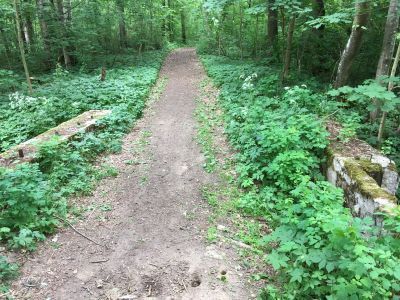 Мостик в Артемьевской части парка (№ 3)