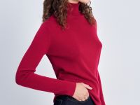 Водолазка приталенного силуэта