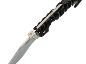 Нож складной Cold Steel Spartan, сталь AUS-10A, рукоять Griv-Ex, черный