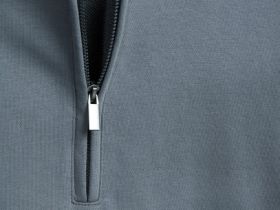 Толстовка на молнии с капюшоном, Серый