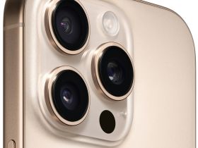 Смартфон Apple iPhone 16 Pro 128 ГБ MYNF3ZD/A «Пустынный титан» (nanoSIM+nanoSIM, без RuStore)