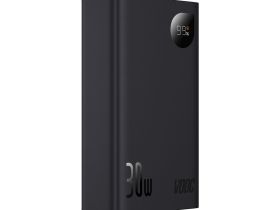 Внешний аккумулятор Baseus Adaman2 Digital Display Fast Charge 20000mAh 30W (черный) (PPADM2-20)