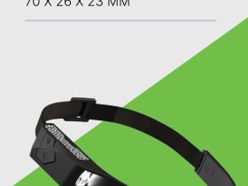 Rockbros Фонарь налобный Moon U Pro, цвет Черный