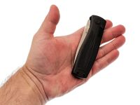 Складной автоматический нож Steelclaw Карма-1, сталь D2, рукоять алюминий, чёрный