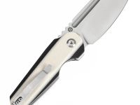 Складной нож Tenable Rafe L, сталь 14C28N, рукоять черно-белый G10