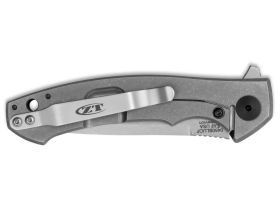 Складной нож Zero Tolerance 0450, сталь Magnacut Satin, рукоять титан/карбон