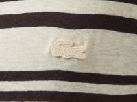 Мужская хлопковая футболка Lacoste из смеси льна