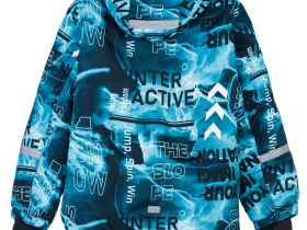 Куртка текстильная с полиуретановым покрытием для мальчиков